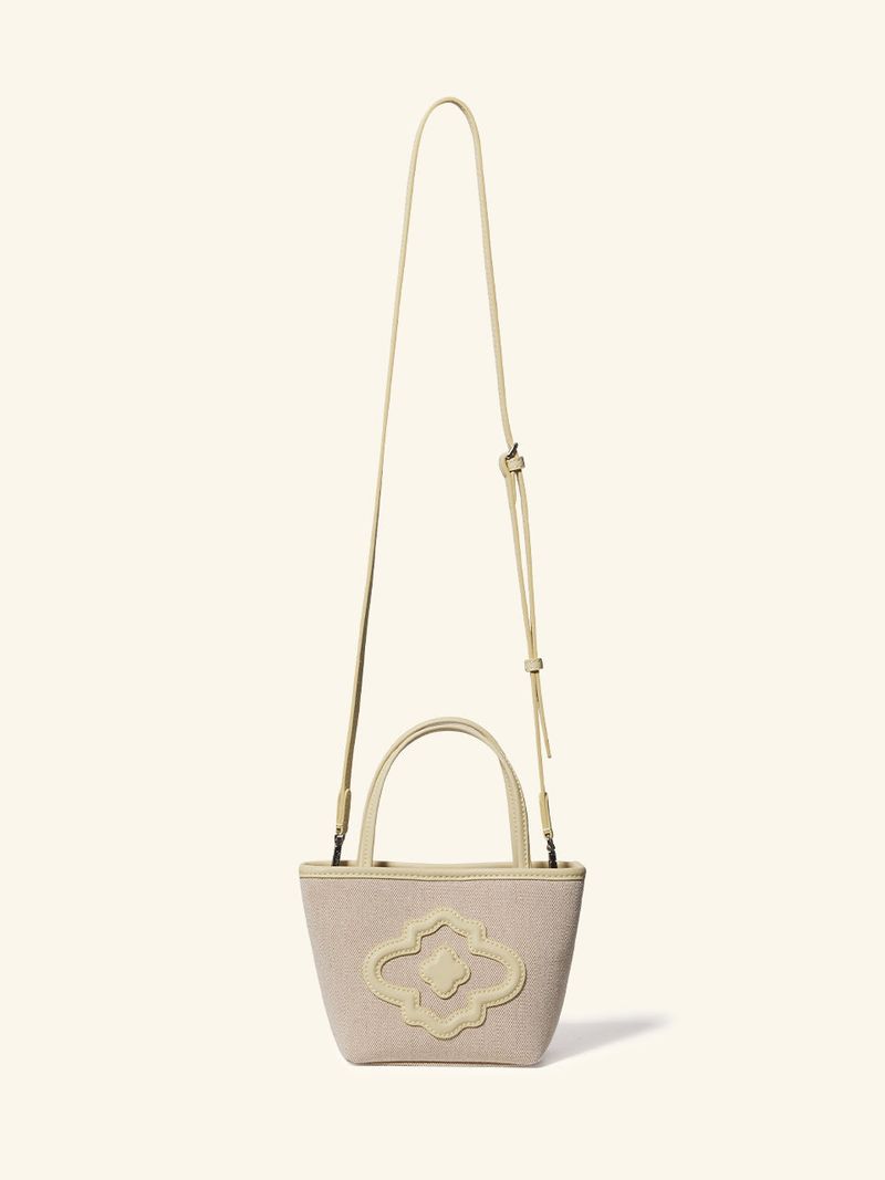 Moroccan Rose Canvas Mini Tote