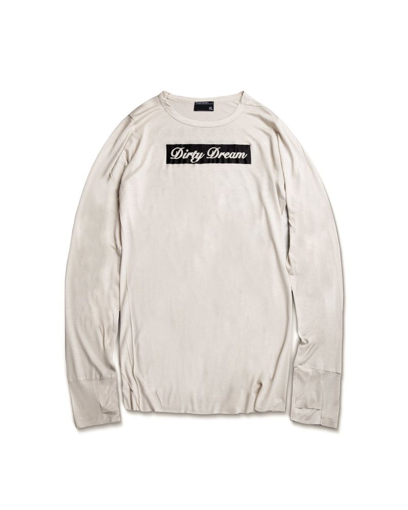 Goldie（ゴルディ）の「TMPRARY DIRTY DREAM BEIGE LONG SLEEVES（Tops）」