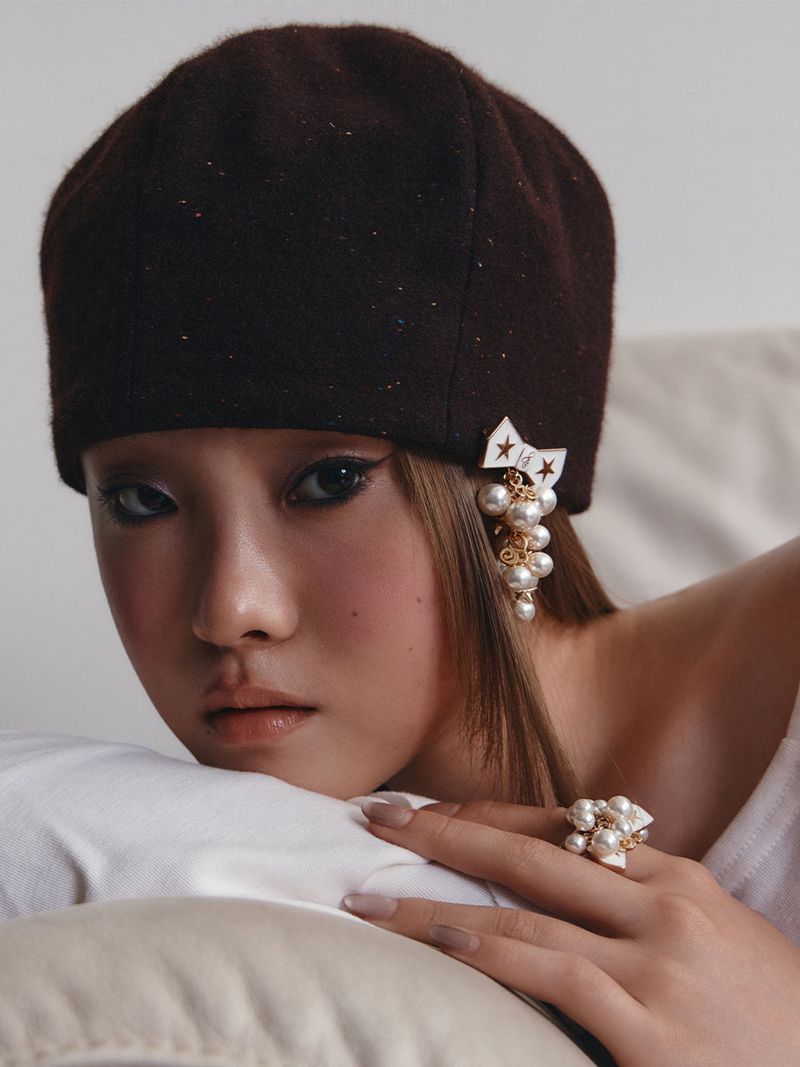 Eireve（エイレブ）の「DELMA BERET (BURGUNDY BROWN)（Hats）」