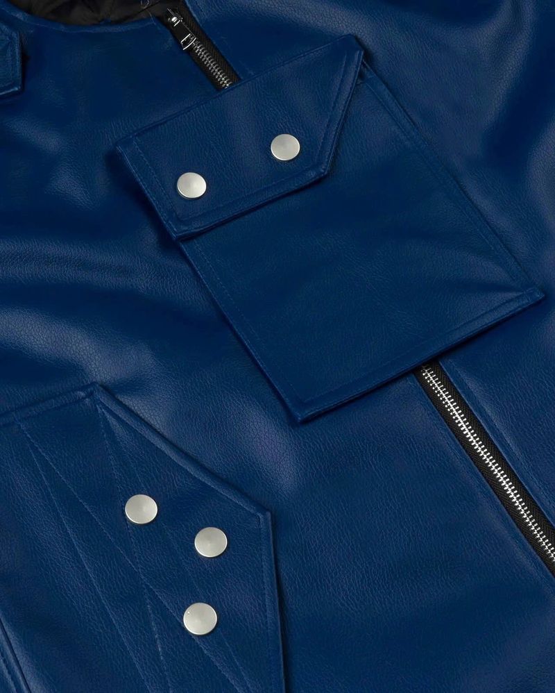 LEATHER BULLETPROOF GILE (Blue)