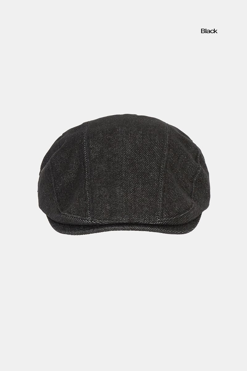 Ordinary denim hunting cap