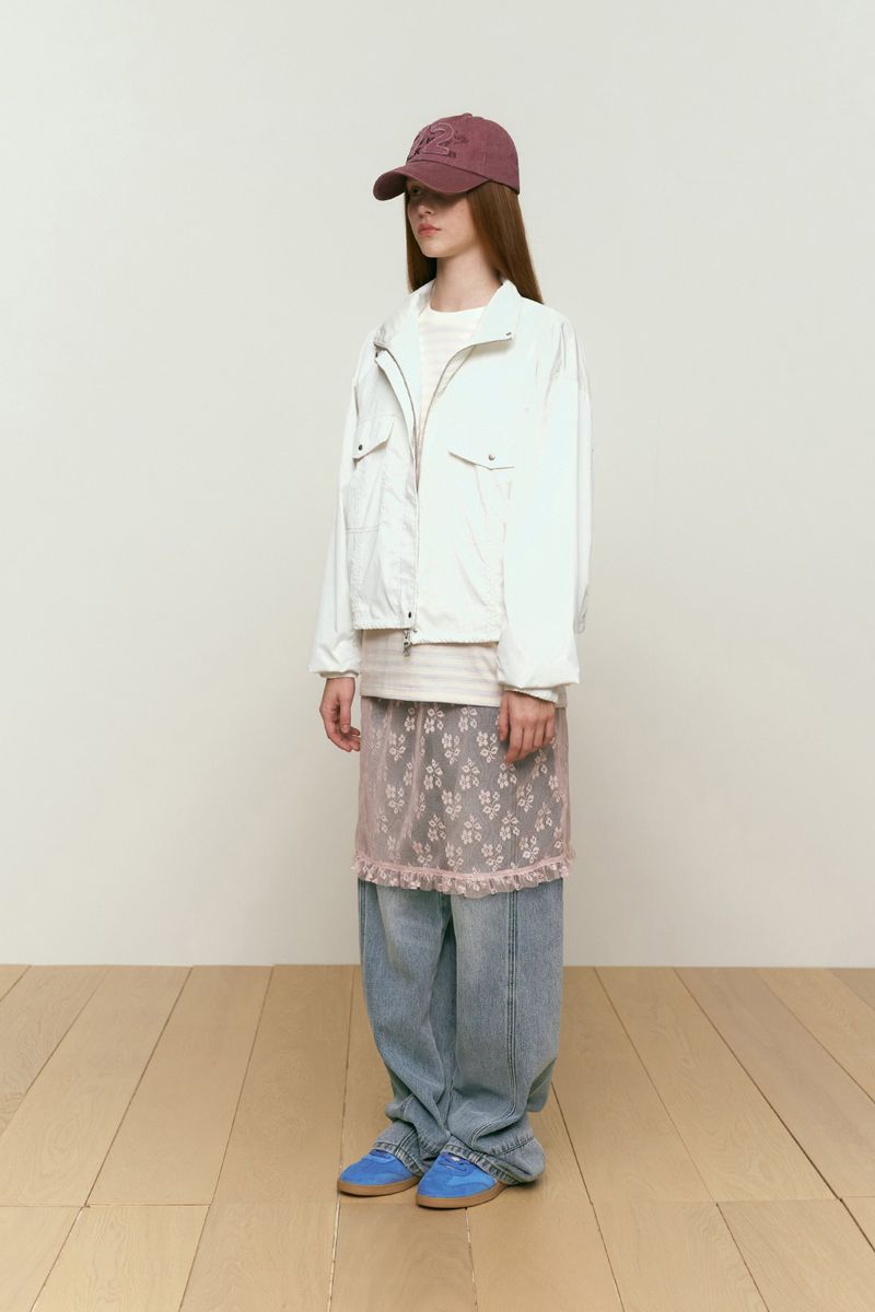 COLLECTION SOFT VELVET WOVEN JUMPER [WHITE]
