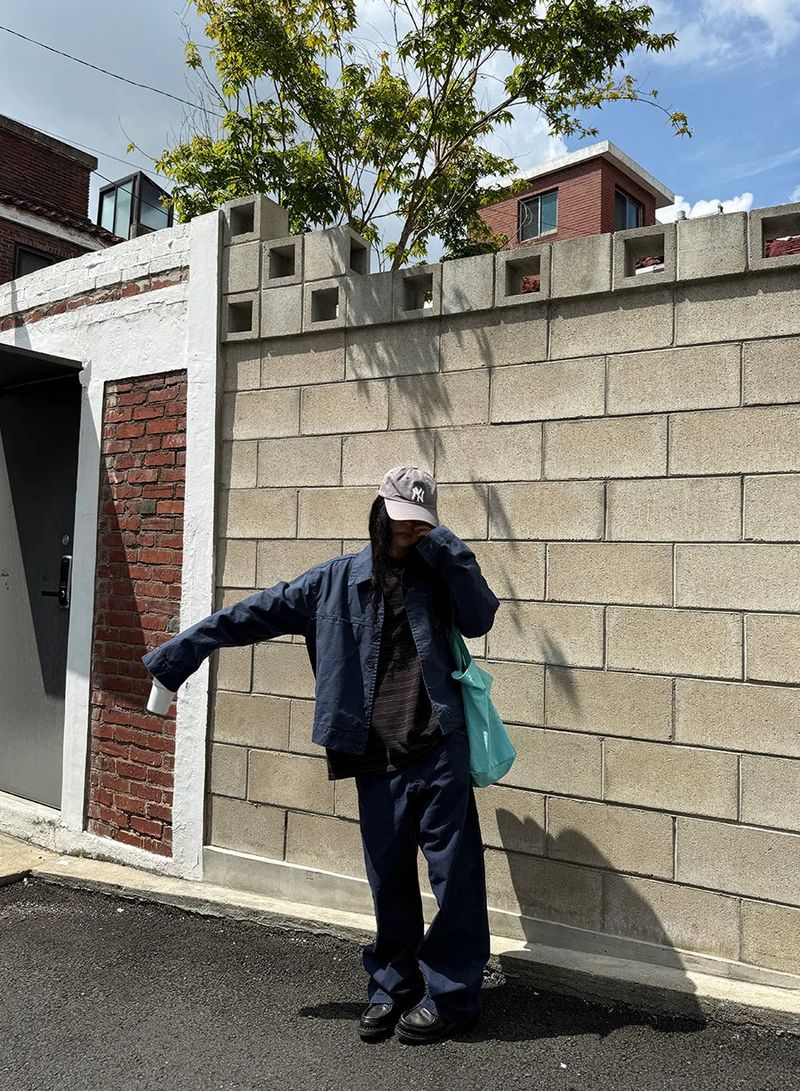 cachion washing work jacket