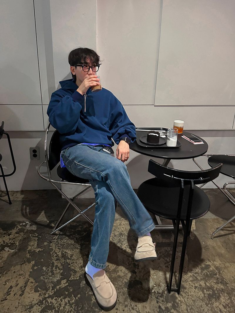 ASCLO O Ring Zip Hoodie (4color)