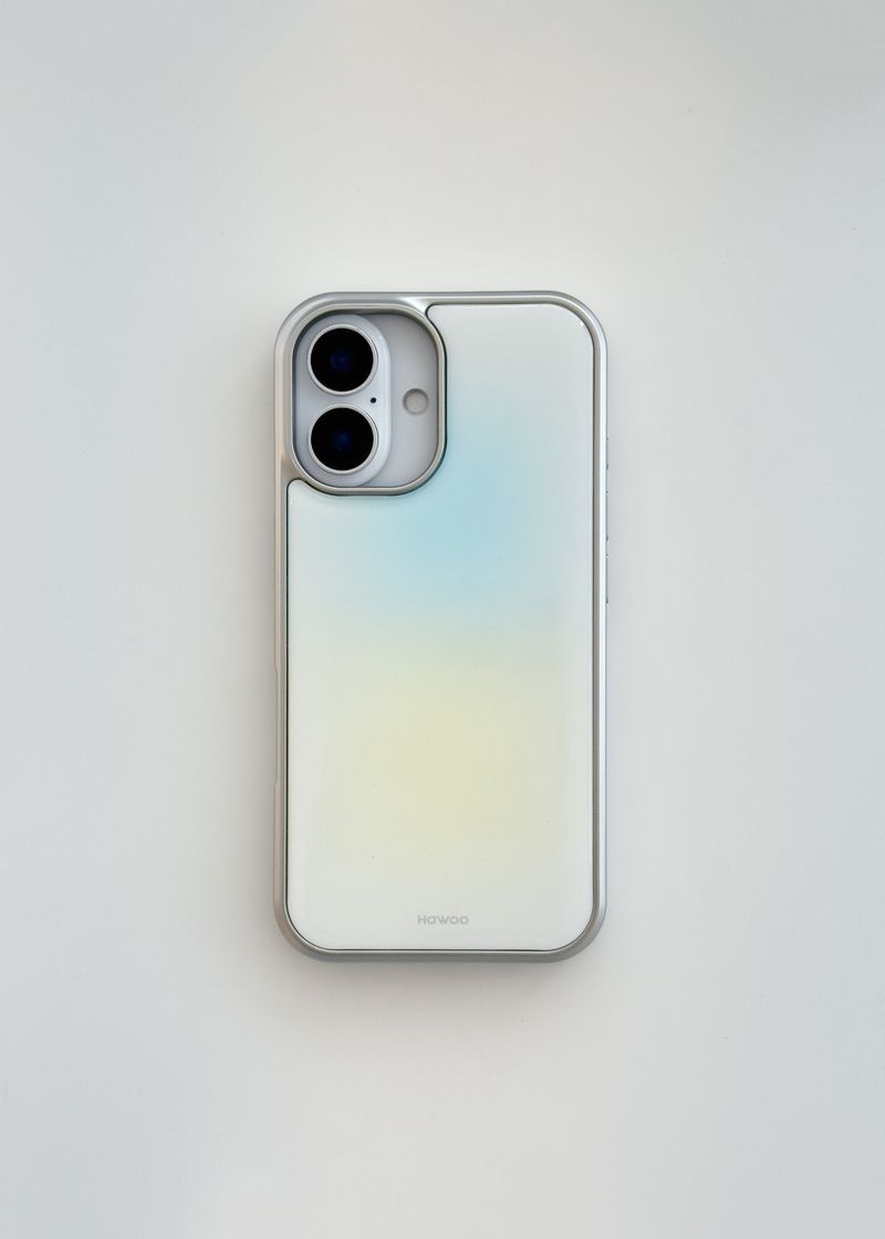 sorbet silver epoxy bumper case (lemon soda)