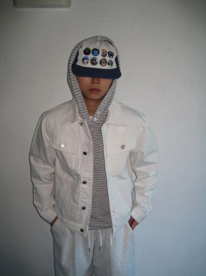 [UNISEX] ベーシッククロッピードデニムジャケット(3 Sizes, 4 Colors)