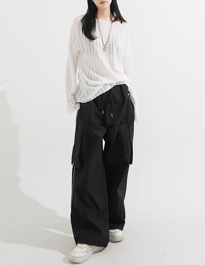See-through Scotch Knit