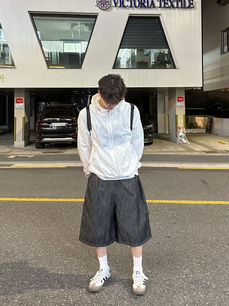 [Linen] Carpender Banding Bermuda Pants