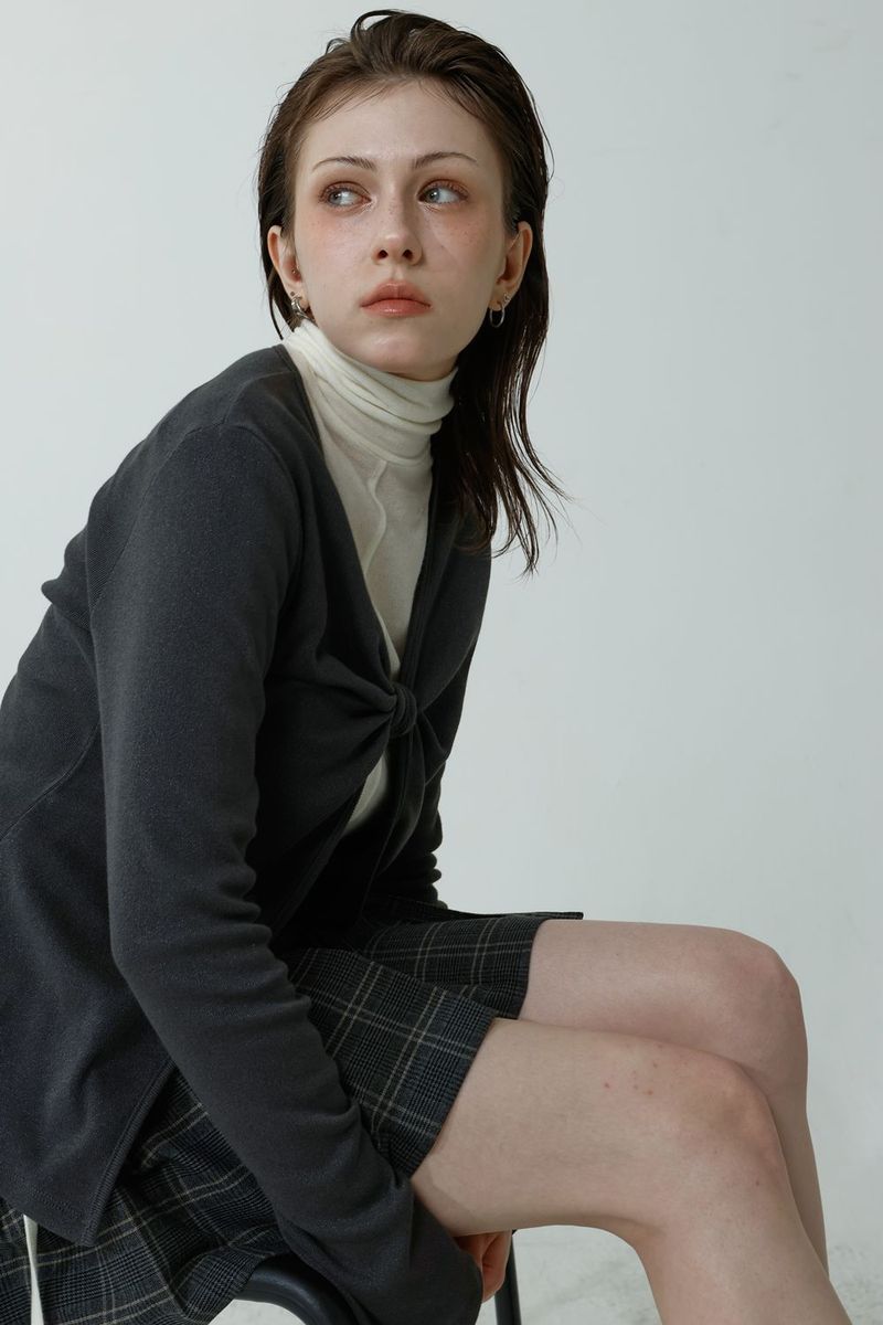 WOOL SPAN TURTLENECK T-SHIRT_IVORY