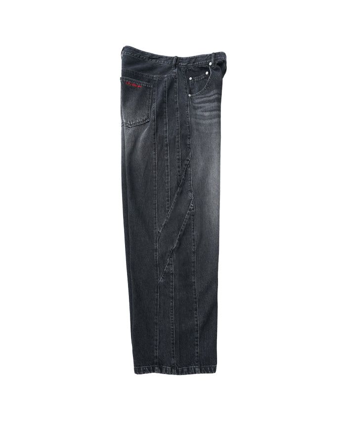  JAPANESE PANELED DENIM PANTS