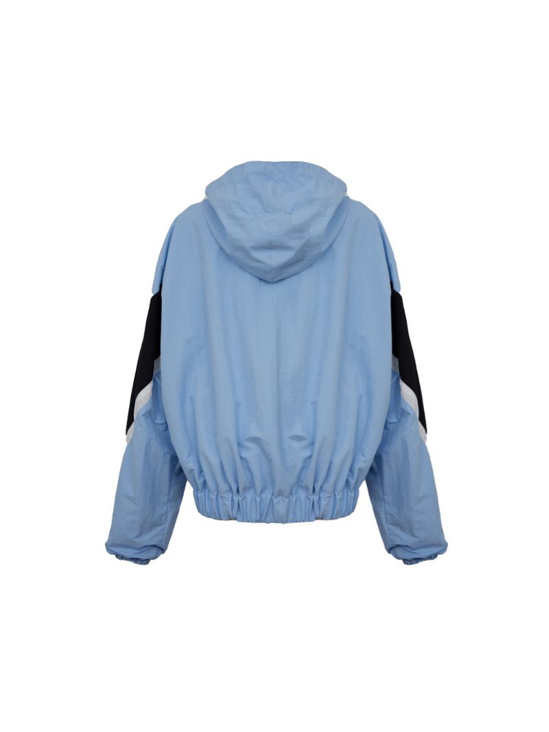 OVERFITTED MULTI COLOR HOODIE JUMPER_SKY BLUE