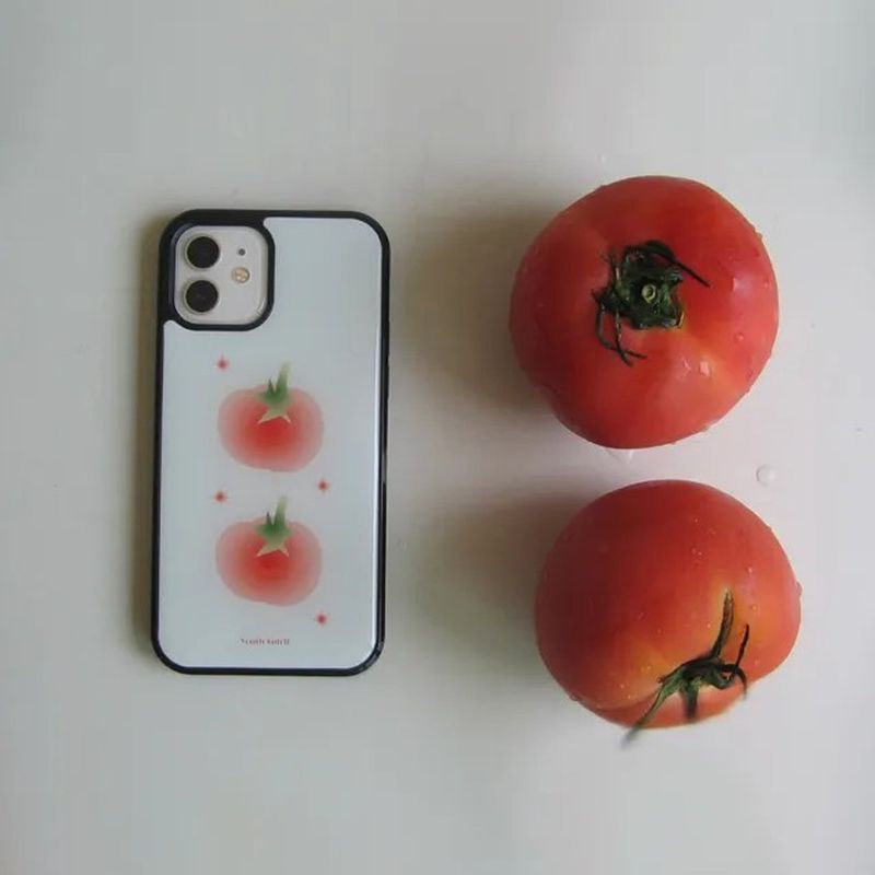 Tomato Red Epoxy Bumper Case