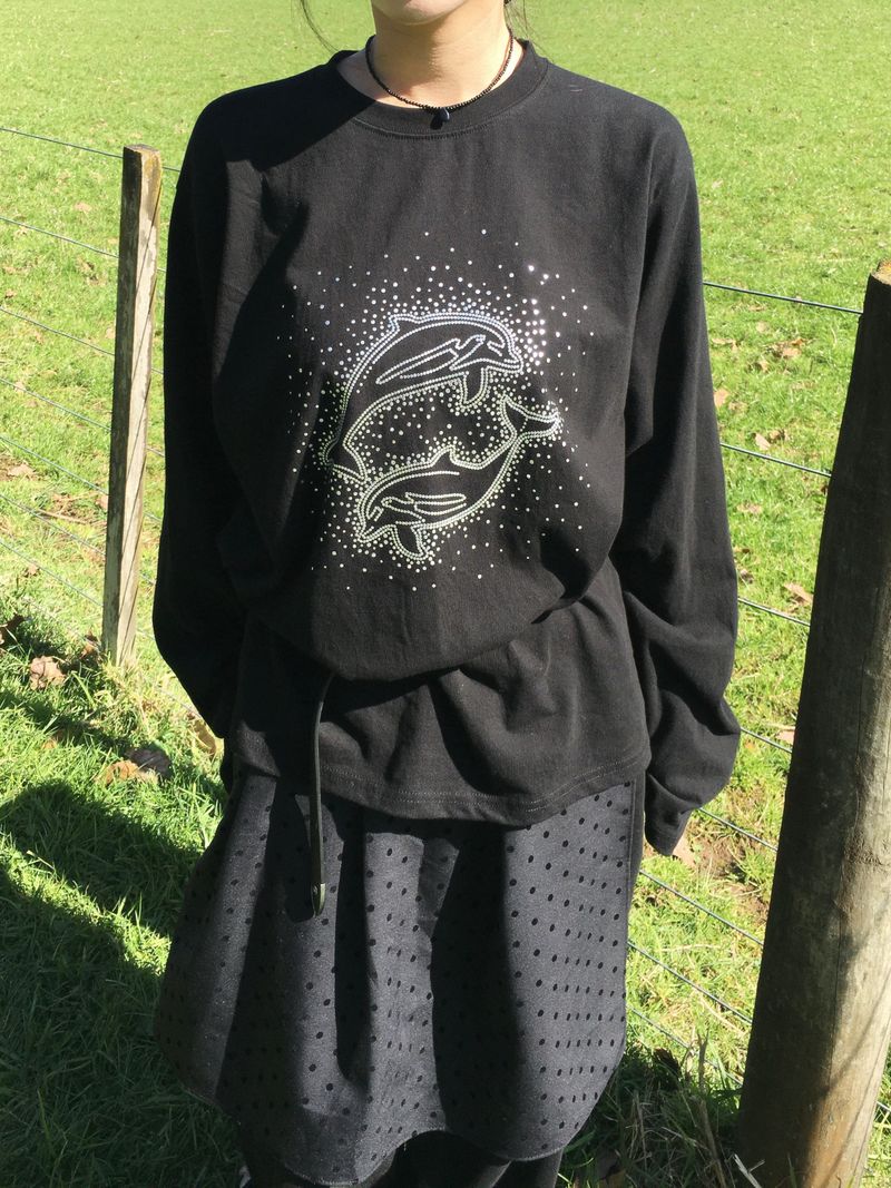 RITCORE(リットコア)の「Hotfix Dolphin Loose Long Sleeve (2c)(Tops)」