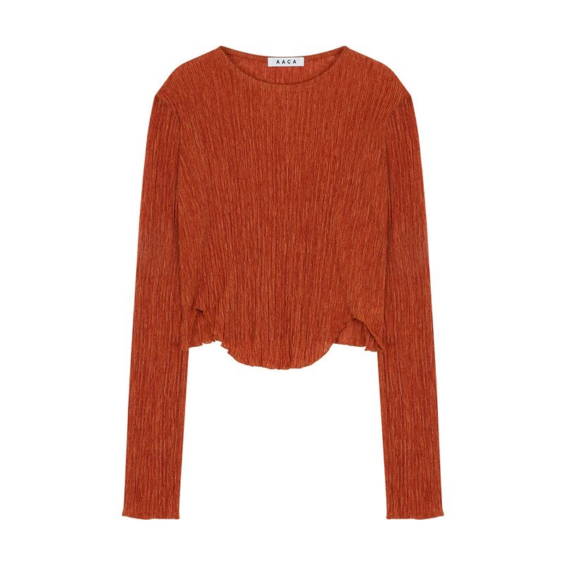 Crease Top Orange