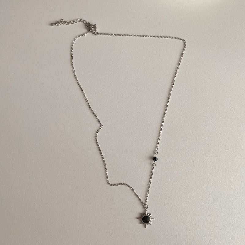 shia Shine Star Black Unique Necklace