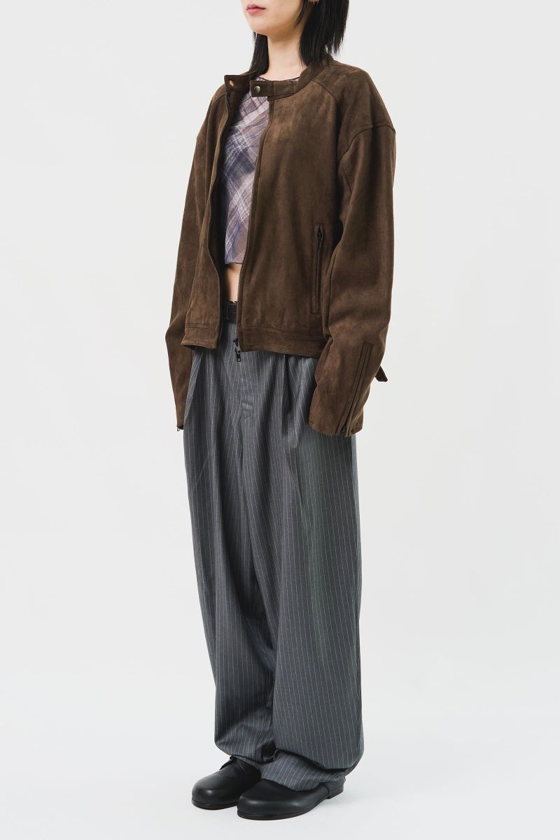 Pan Herringbone Striped Trousers (3color) 
