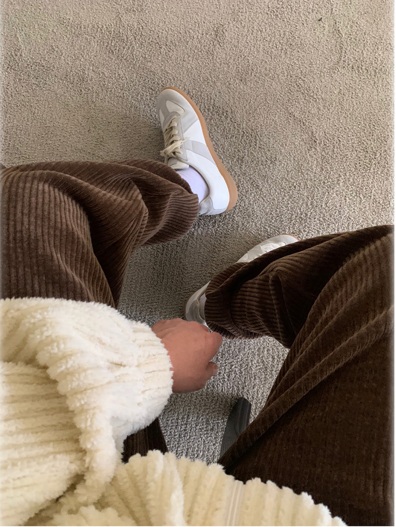 Nus. Coste Golgi Jogger Pants (Brown)