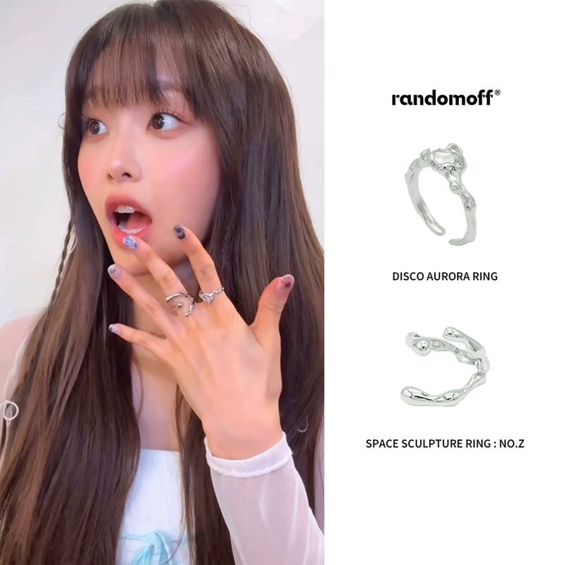 [Celeb pick] Space Sculpture Ring : No.Z
