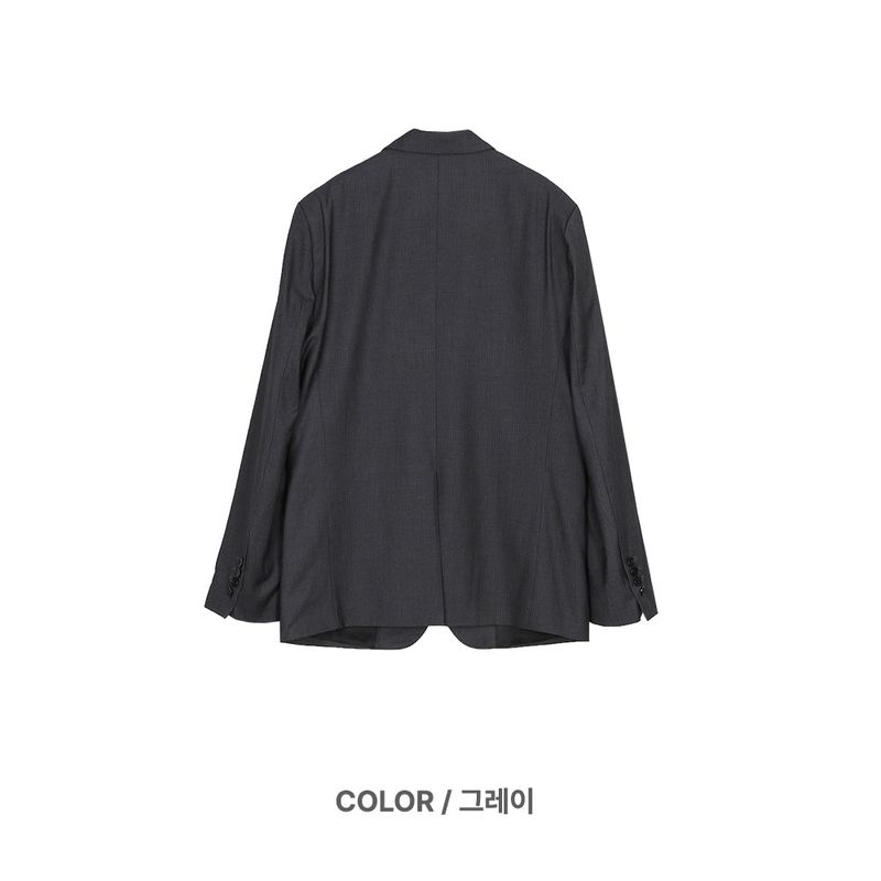 Striped Single Jacket 2COLOR