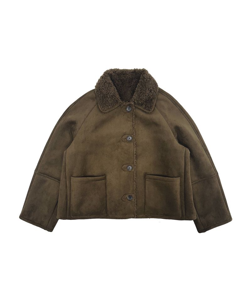 C FUR REVERSIBLE MUSTANG_BROWN