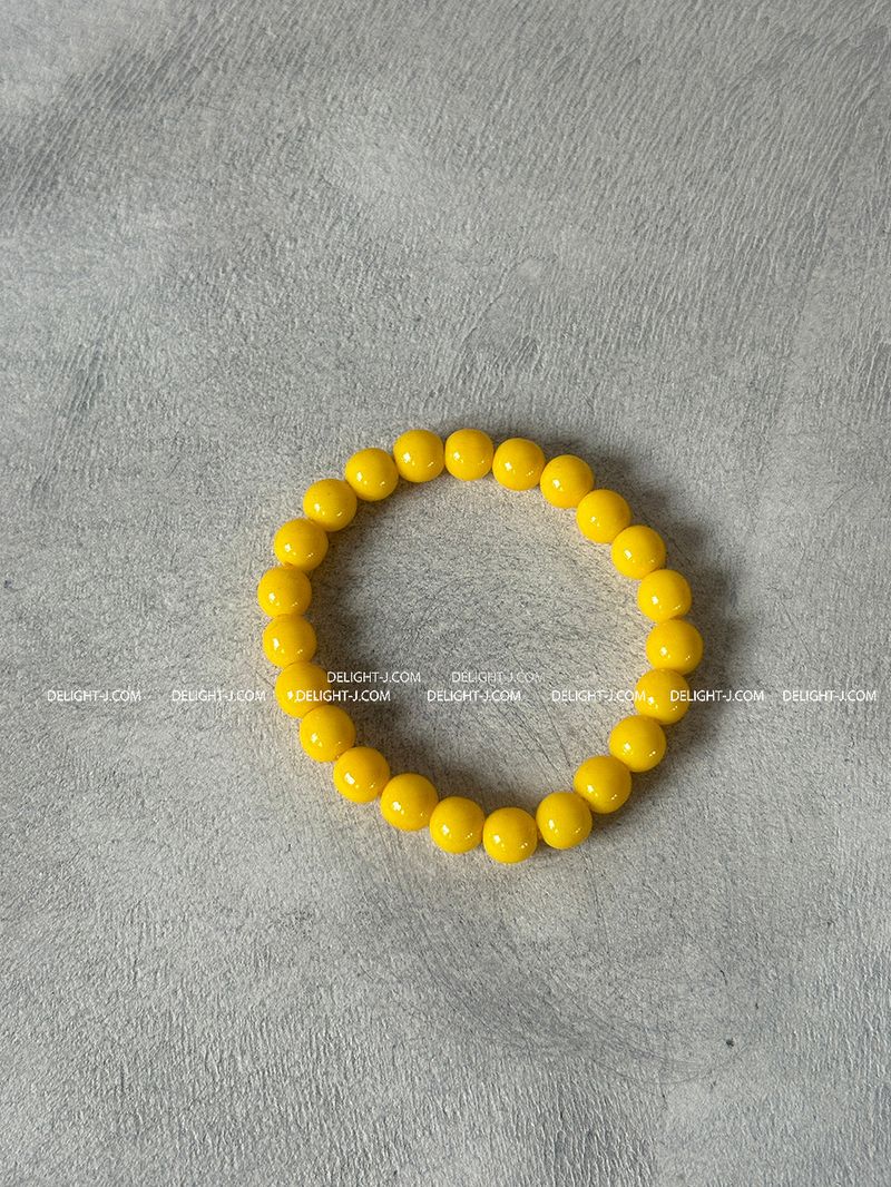Color pearl ball bracelet