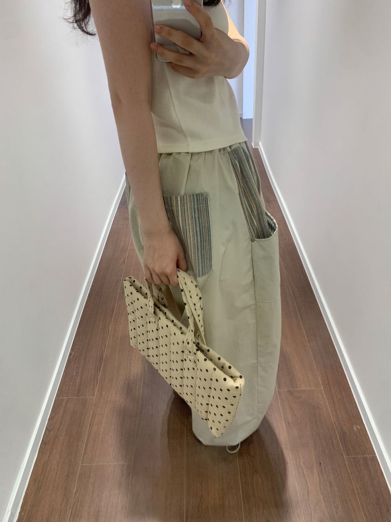 Quilted Dot Bag (4color)