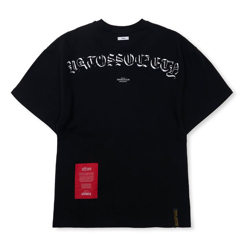 Infamous Semi-oversized T-shirts Beige / Black