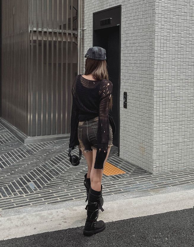 Boa Span Washing Short Pants