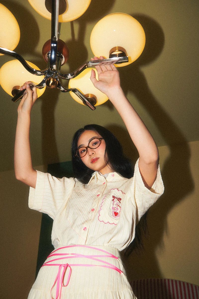 Love in Symmetry Shirt (Yellow)