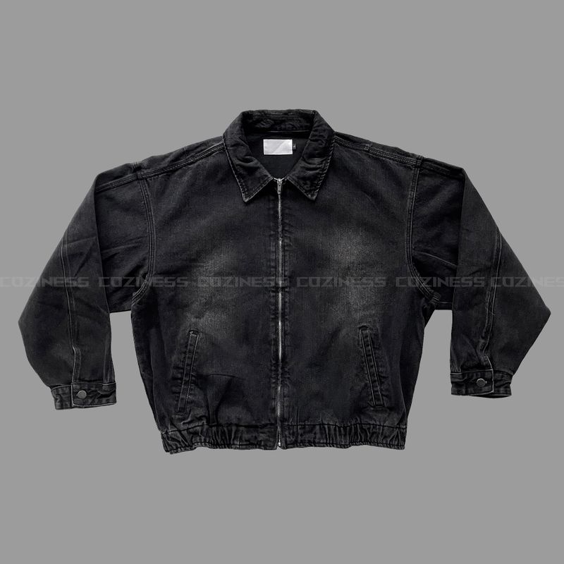 DV Backrovan Black Blue Vintage Jacket