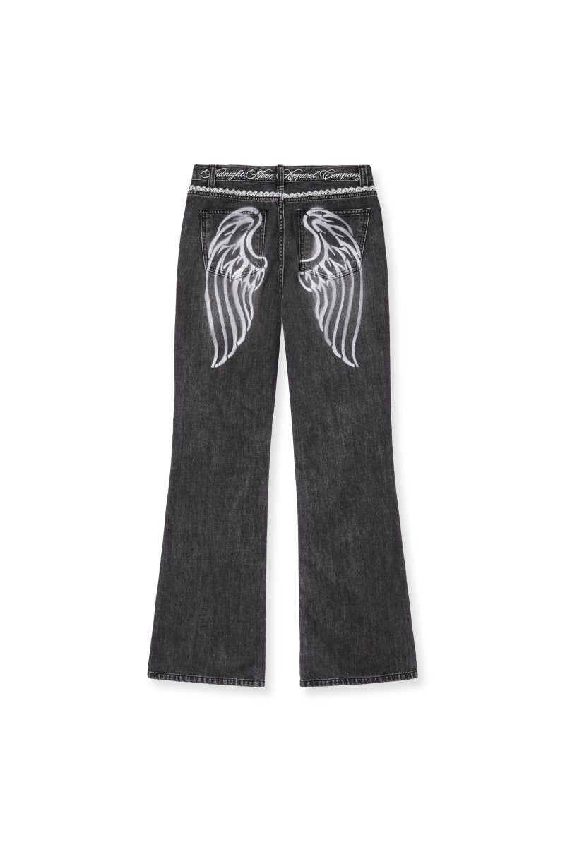 lace bt pants (black)