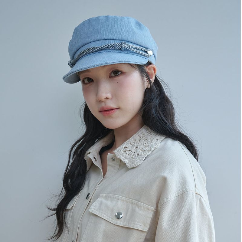 Knotted Rope Marin Cap (Light Blue)