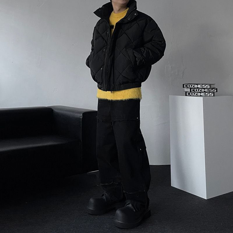 SK High-Neck Quilted Padded (3 colors)
