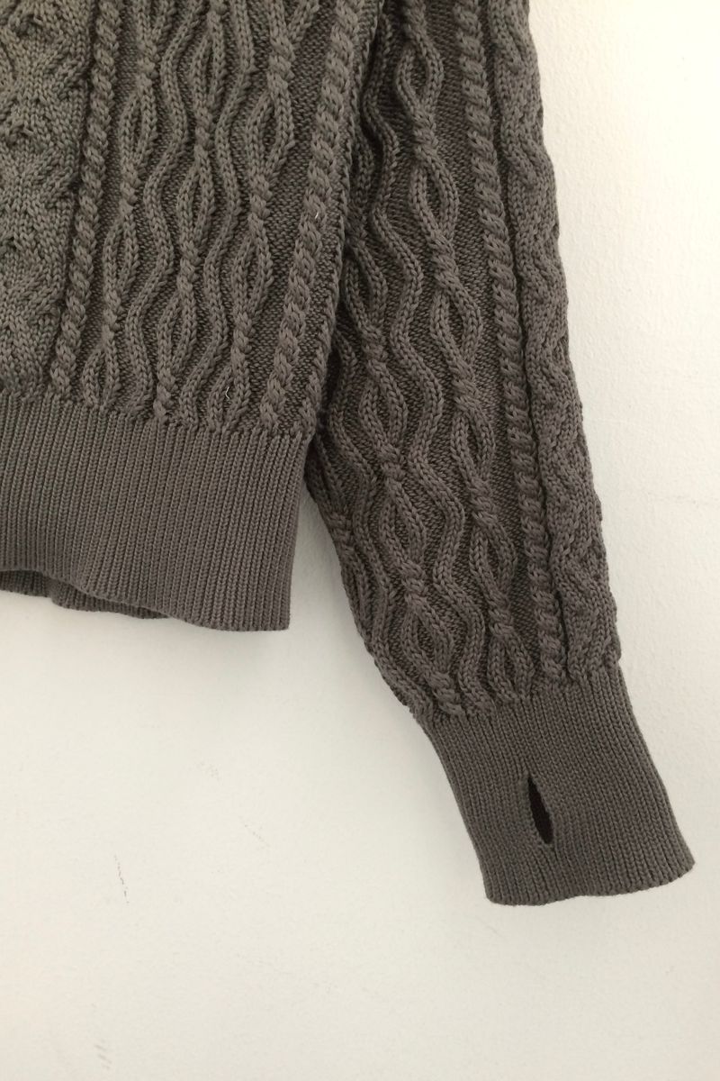 Two Way Cozy Textured Knit Hood