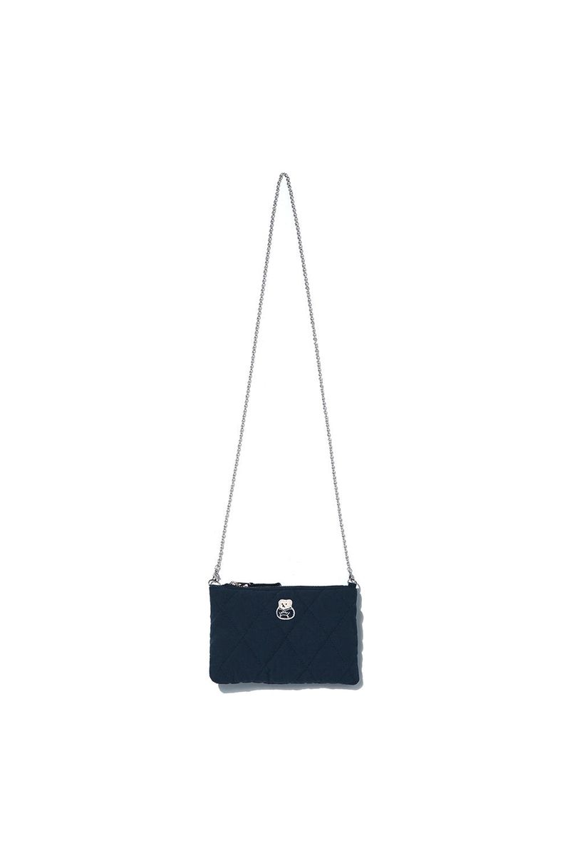 APIECEOFCAKE（ピースオブケイク）の「Quilting 2Way Mini Pouch_Navy（Bags）」