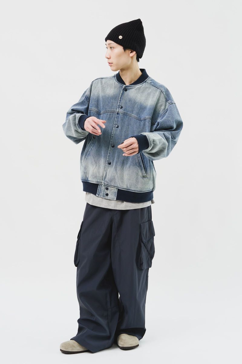 Lappa Stadium Denim Jacket (2color)