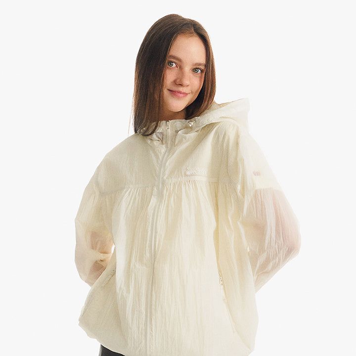 KIRSH（キルシー）の「CHERRY HOODIE WINDBREAKER [IVORY]（Jackets/Outerwear）」