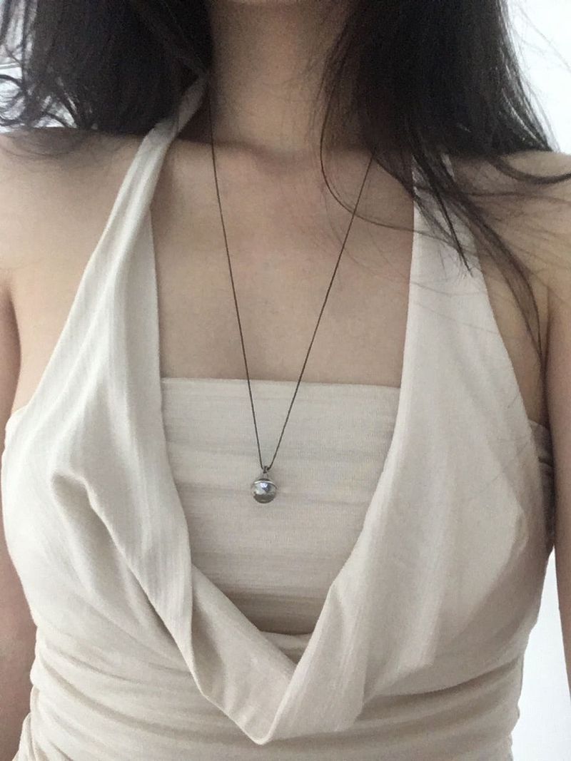 moroi(モロイ)の「Gemstone Bulb Necklace(Accessories)」