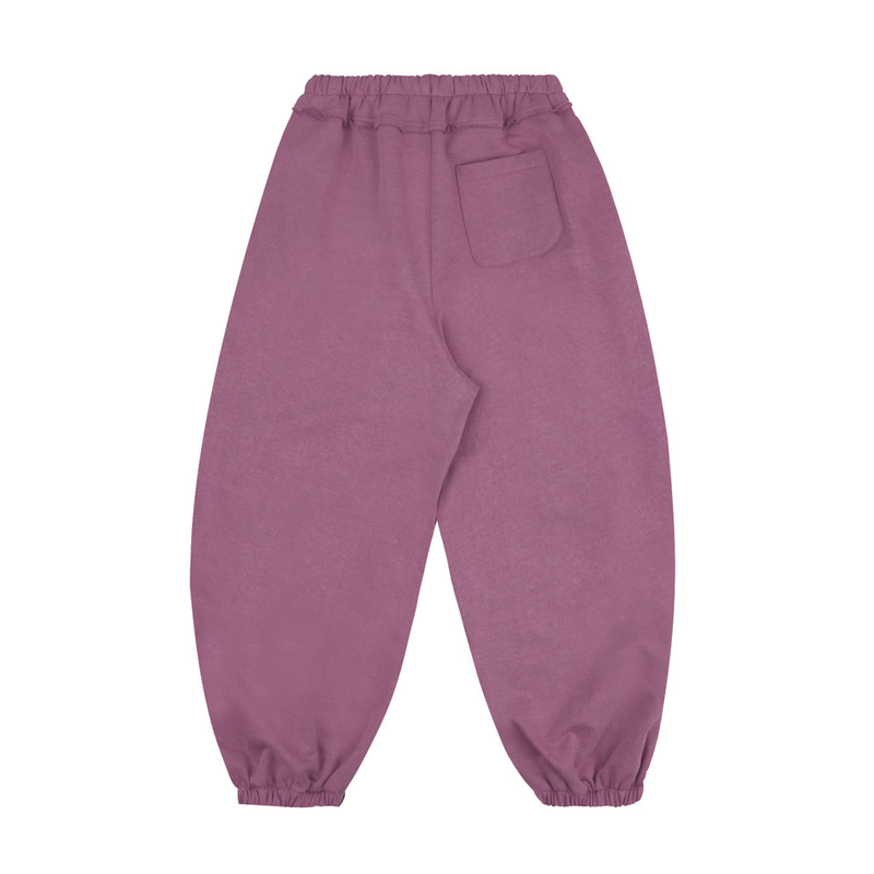 PIGMENT CUTTED BALLOON SWEATPANTS_REDDISH PURPLE