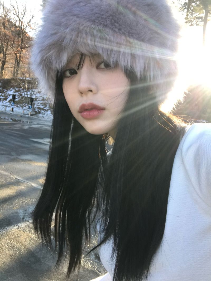 Polar fur hat