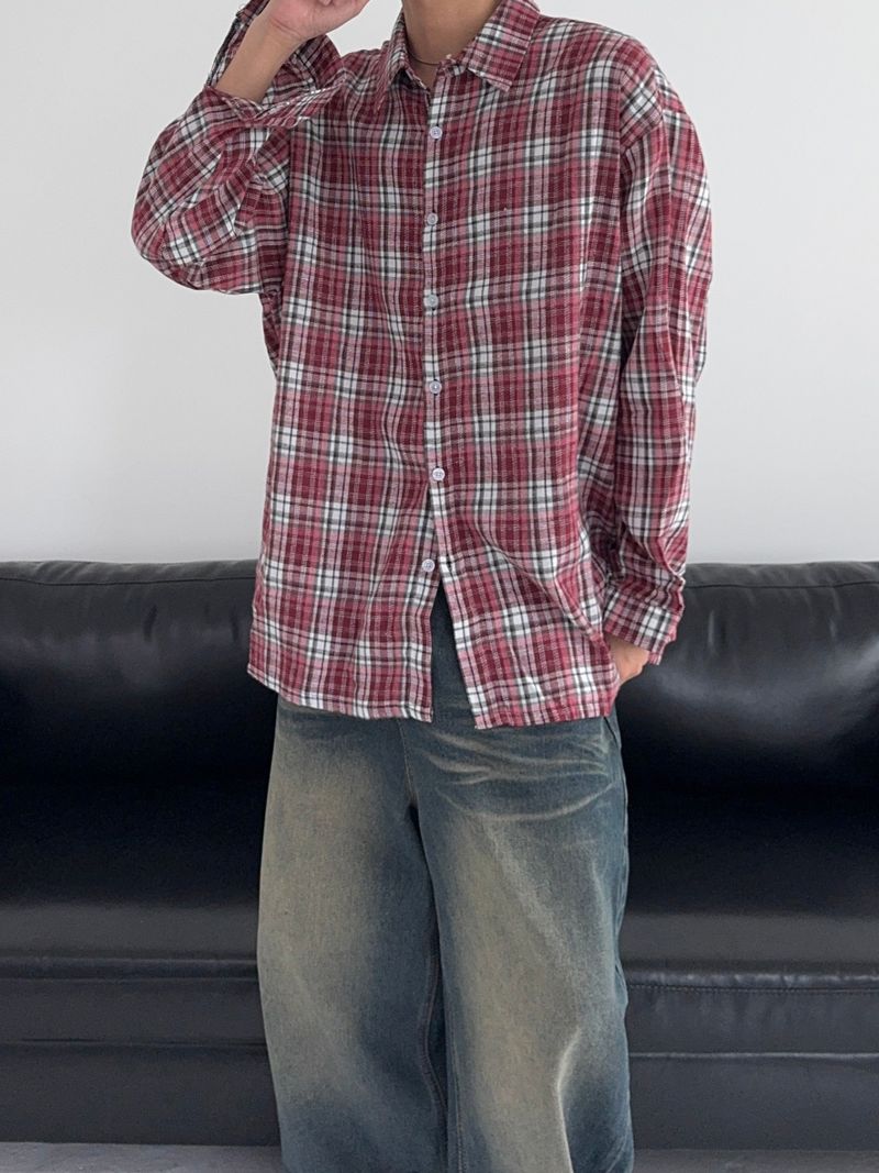 [MADE] Urban Mood Wool Over Check Shirt (6C)