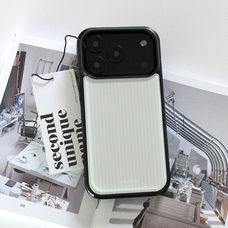 SUN CASE GRAPHIC STRIPE GRAY