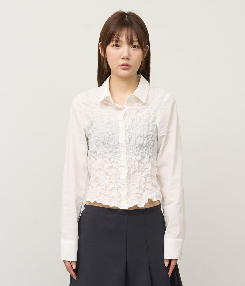 HIFIFNK(ハイファイファンク)の「(W) Laps Wrinkled Shirt(Tops)」