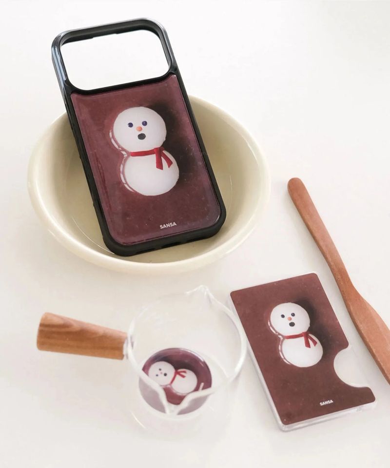 Ong-Simi Snowman_iPhone Galaxy Case(MagSafe)