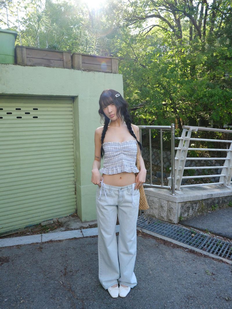アイス ストレート パンツ