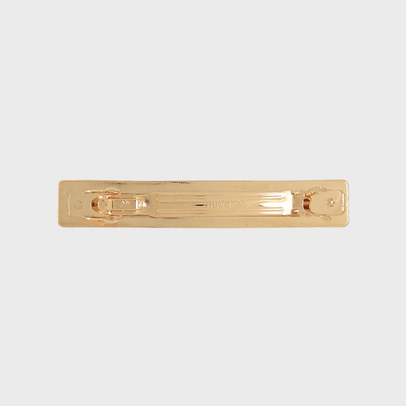 METAL BUTTON HAIR CLIP_STICK
