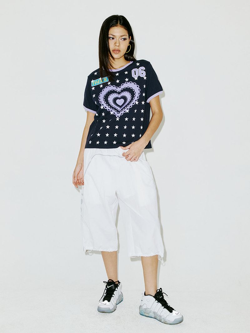 NYXX（エヌワイエックスエックス）の「 STAR RINGER TEE NAVY（Tops）」