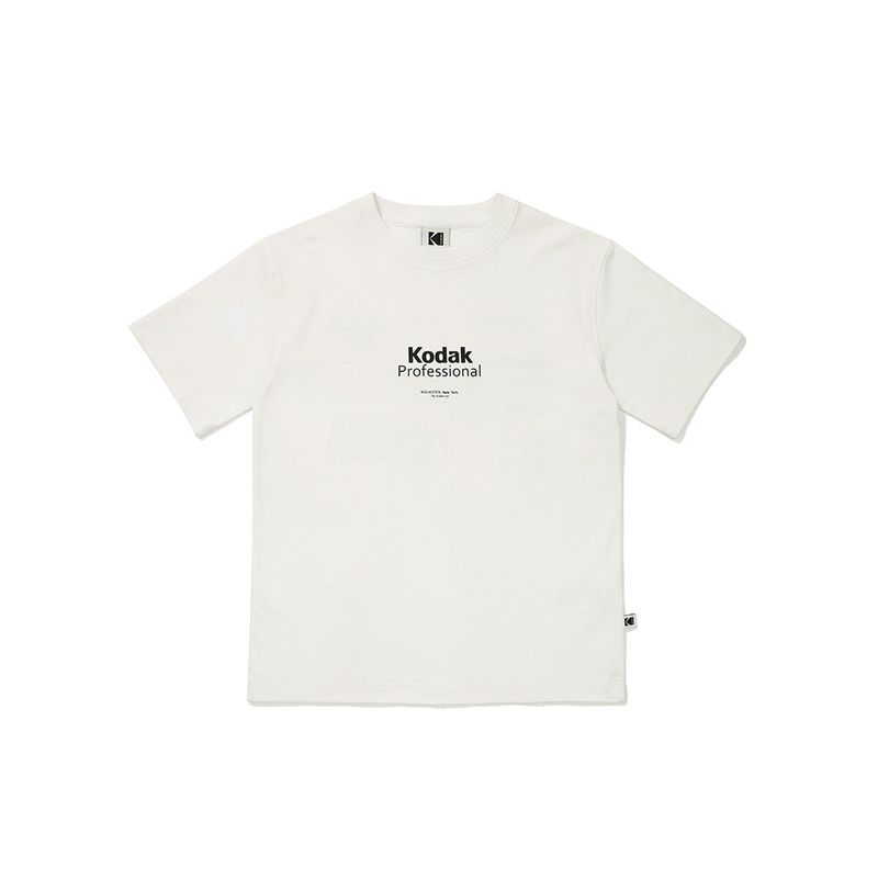 KODAK（コダック）の「MAILER GRAPHIC T-SHIRT【WHITE】（Tops）」