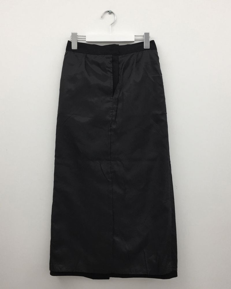 Slit Long Skirt (2 Colors)