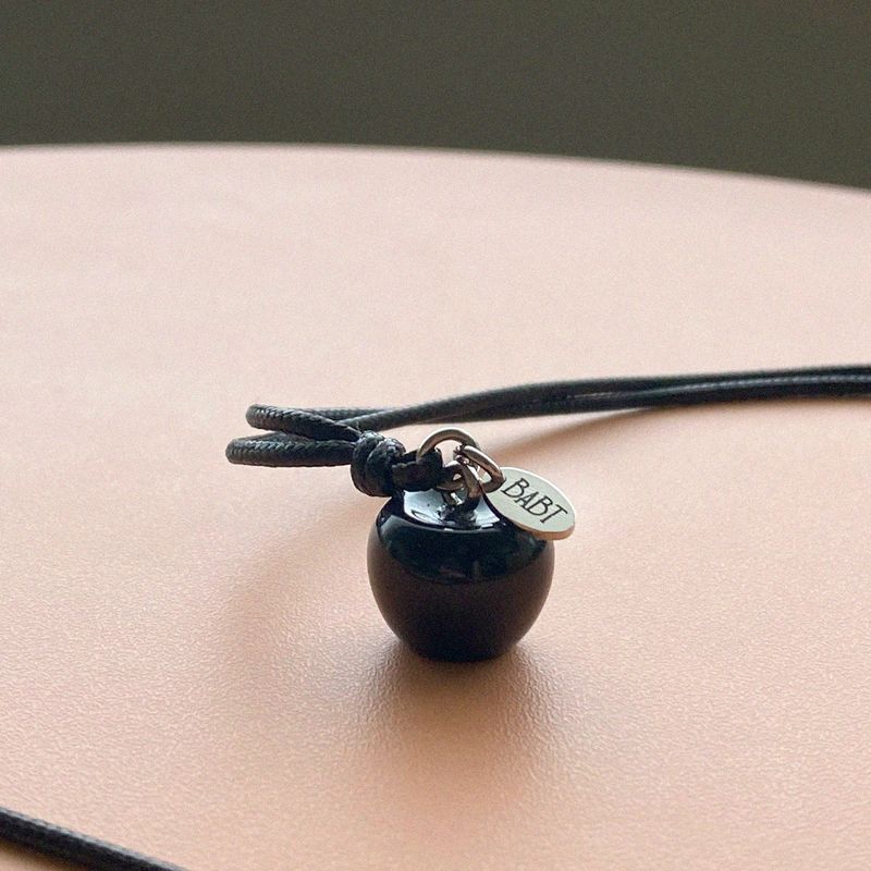 blackberry apple necklace